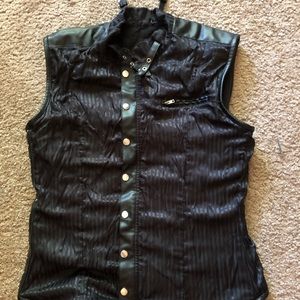 Black vest, Halloween costume